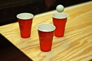 Plastic Cups & Ping Pong Ball
